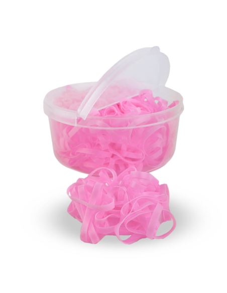 Gumki do grzywy silikonowe w pudełku YORK