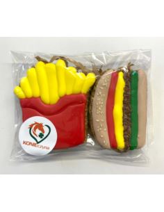 Ciastko lukrowane Zestaw Fast-Food KONIEczyna