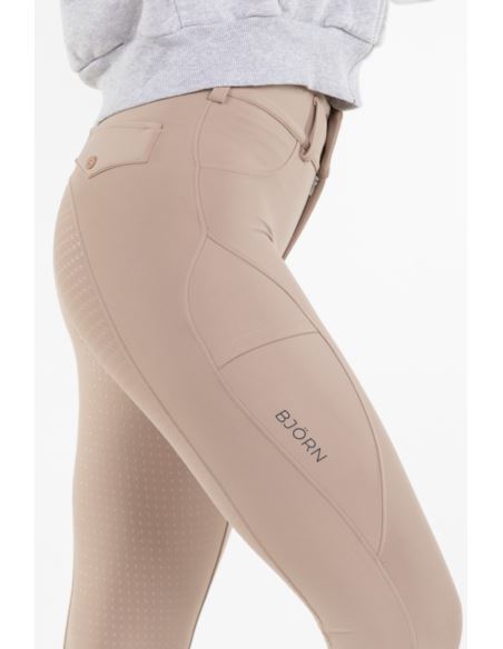 Bryczesy Second Skin beige BJÖRN