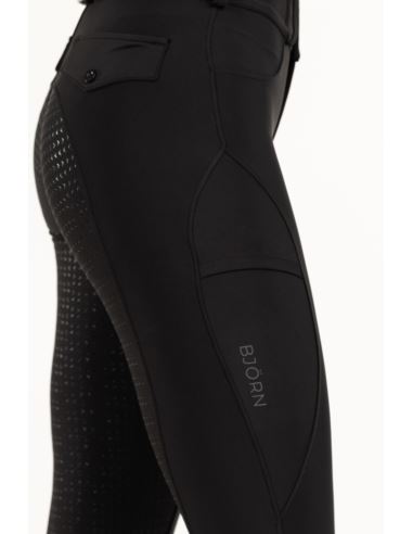 Bryczesy Second Skin black BJÖRN