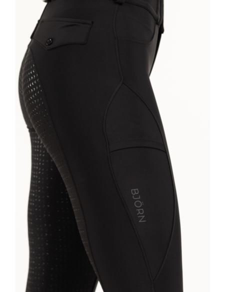 Bryczesy Second Skin black BJÖRN