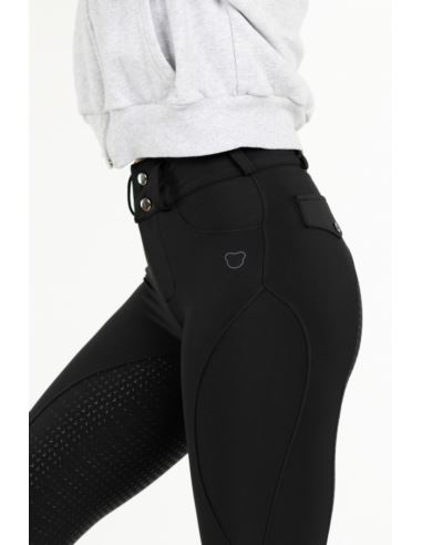 Bryczesy Second Skin black BJÖRN