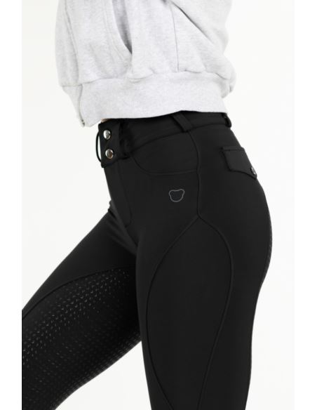 Bryczesy Second Skin black BJÖRN