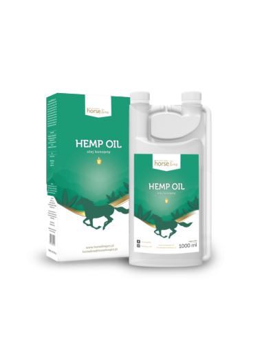 Olej lniano-konopny Hemp Oil 1000 ml HORSELINEPRO
