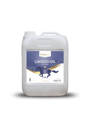 Olej lniany Linseed Oil 5000ml HORSELINEPRO