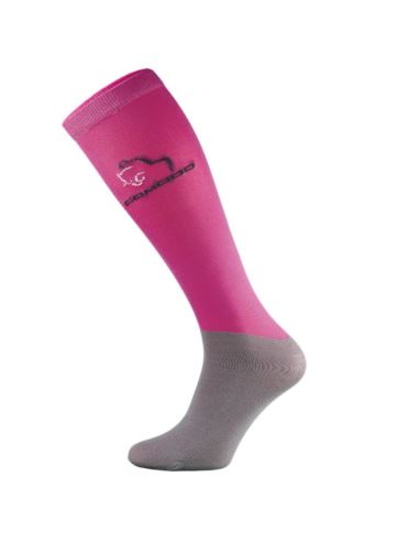 Podkolanówki z mikrofibry różowe COMODO