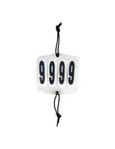 Numerki startowe prostokątne 4-cyfrowe YORK