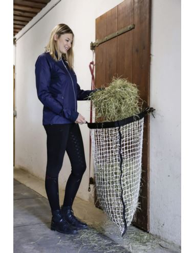 Siatka na siano z listwą czarna 10x150cm KERBL