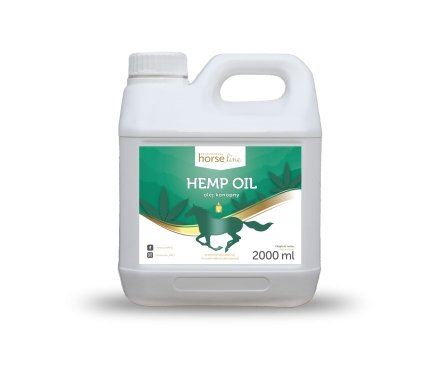 Olej lniano-konopny Hemp Oil 2000 ml HORSELINEPRO