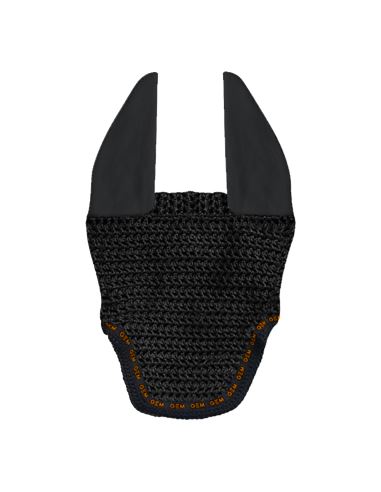 Nauszniki Mesh noir-corail / czarny-pomarańcz GEM