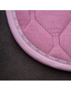 Czaprak skokowy Velour rose / różowy GEM 2