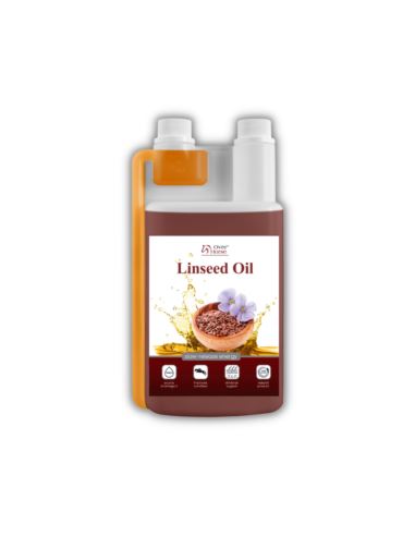 Olej lniany - Linseed Oil 1L OVER HORSE