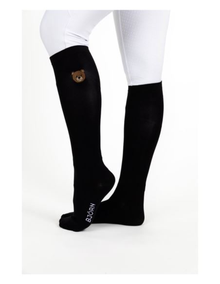 Podkolanówki Teddy BJÖRN czarne