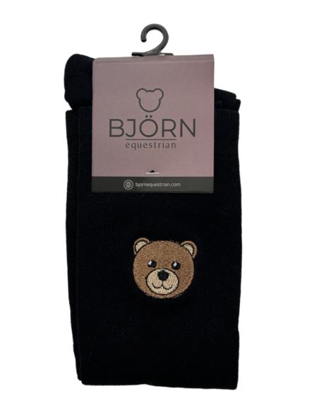 Podkolanówki Teddy BJÖRN czarne