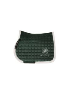 Czaprak Velvet Diamonds zielony krem FLEUR DE LYS 2