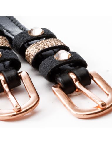 Paski do ostróg z kryształkami Rose KAVALKADE