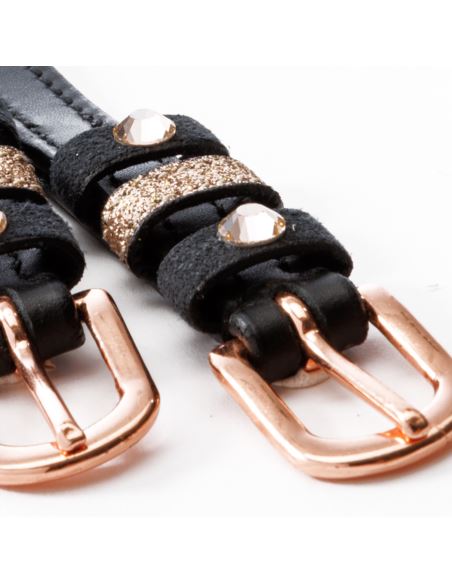 Paski do ostróg z kryształkami Rose KAVALKADE