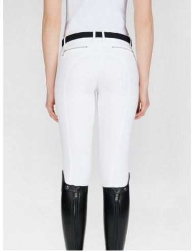 Bryczesy damskie Cedar full grip EQUILINE białe