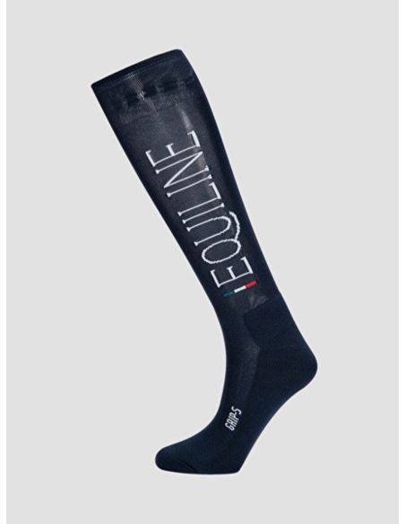 Podkolanówki Easy Fit Non-Slip EQUILINE granatowe