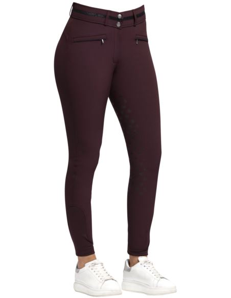 Bryczesy Sarina Full Grip SPOOKS plum