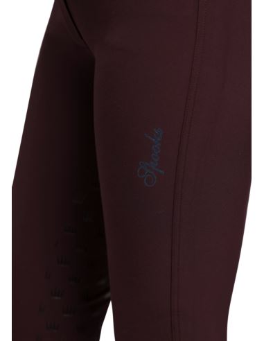 Bryczesy Sarina Full Grip SPOOKS plum