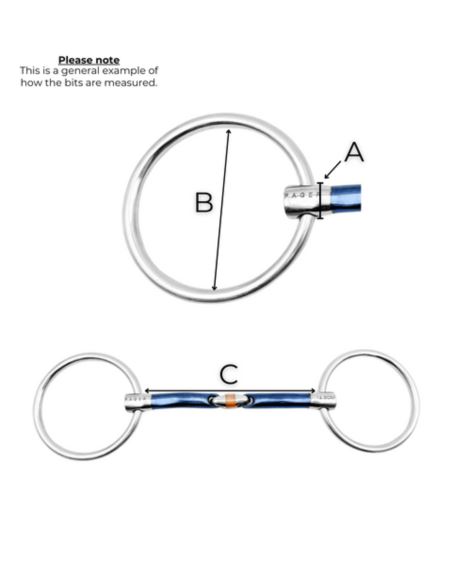 Wędzidło Marcus Sweet Iron Loose Rings FAGER