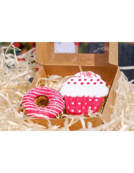 Ciastka lukrowane Zestaw 2-pak Babeczka Pączek KONIEczyna