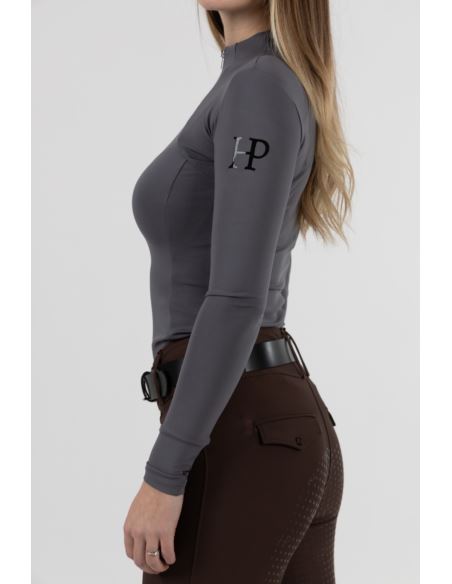 Koszulka treningowa Compression HORSE POINT szara