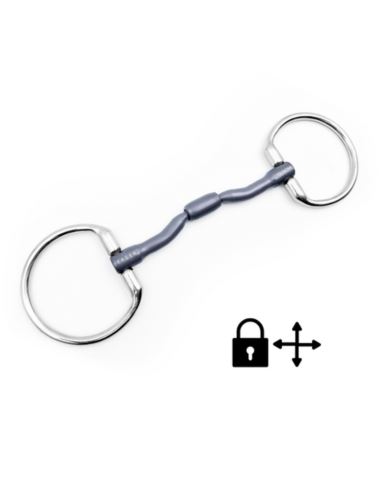 Wędzidło tytanowe Nina Fixed Rings FAGER
