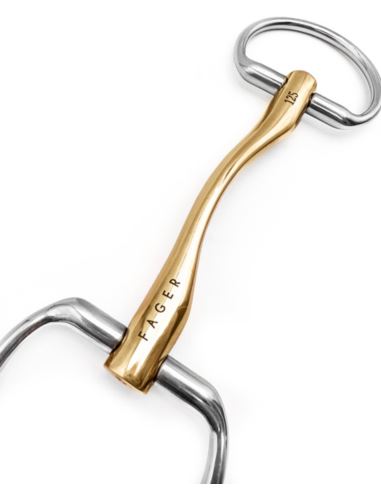Wędzidło Owen Fixed Rings FAGER