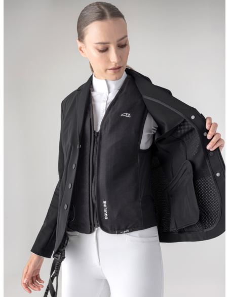 Frak damski Cozyc B-move EQUILINE czarny