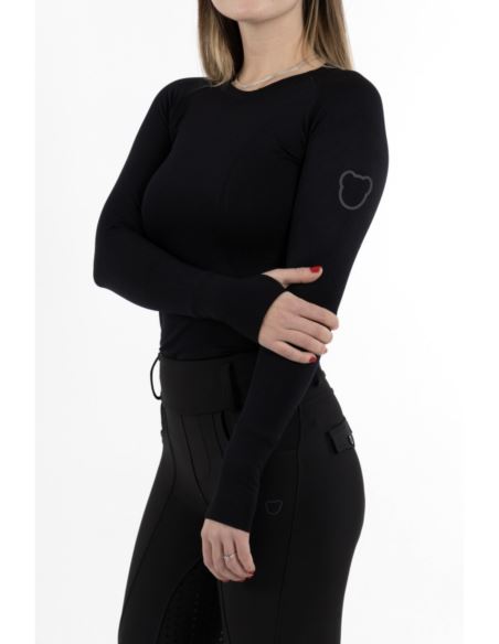 Koszulka Everyday longsleeve BJÖRN czarna