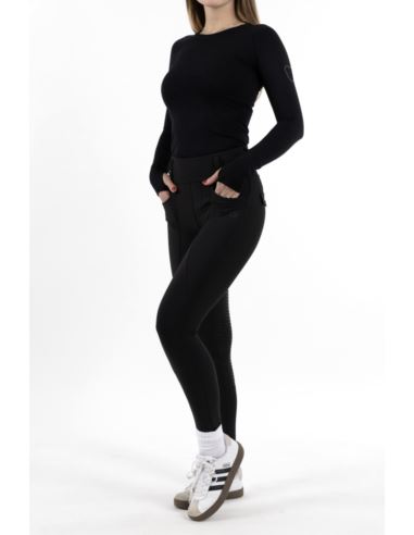 Koszulka Everyday longsleeve BJÖRN czarna