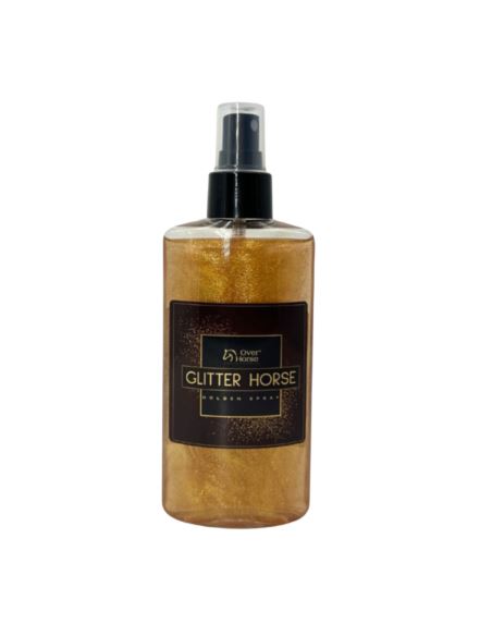 Glitter Horse Golden Spray 150ml OVER HORSE
