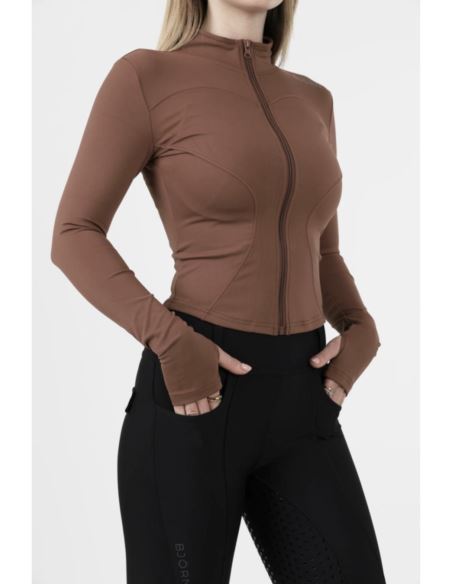 Koszulka Contour BJÖRN moccha