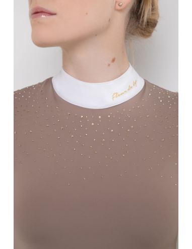 Koszula konkursowa Holly FLEUR DE LYS ciemny beż