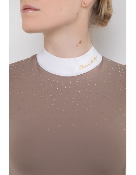 Koszula konkursowa Holly FLEUR DE LYS ciemny beż
