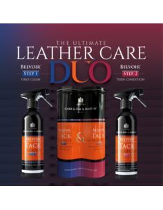 Belvoir Step 1 + Step 2 Leather Care DUO C&D&M