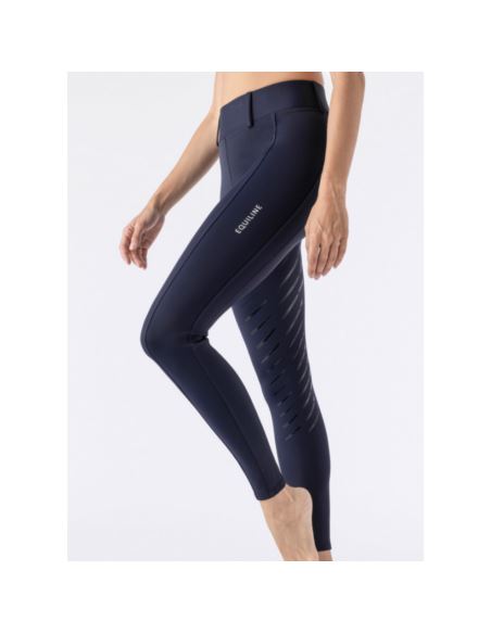 Legginsy damskie Carbef EQUILINE blue