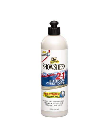 ShowSheen 2w1 szampon z odżywką 591ml ABSORBINE