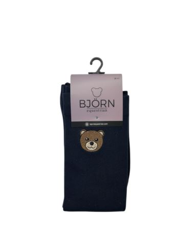 Podkolanówki Teddy BJÖRN granatowe