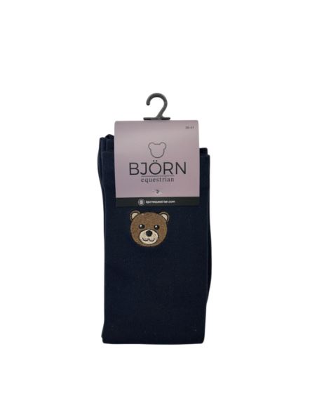 Podkolanówki Teddy BJÖRN granatowe