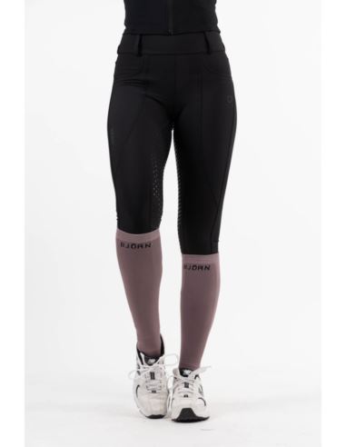 Podkolanówki Logo BJÖRN dark mauve