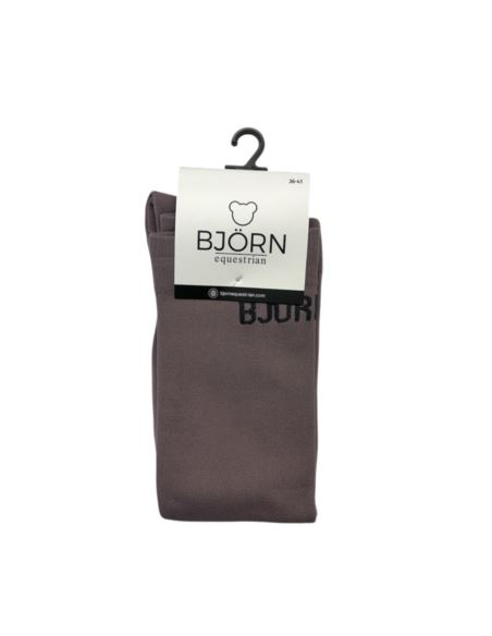 Podkolanówki Logo BJÖRN dark mauve