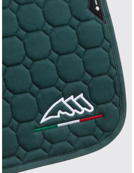 Komplet czaprak + nauszniki Eqflaggy EQUILINE ziel