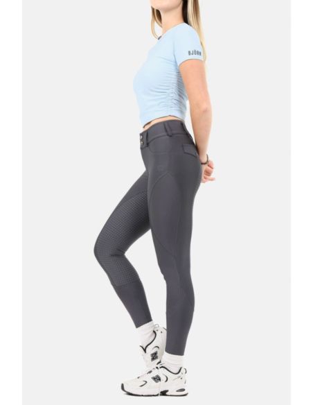 Koszulka Crop BJÖRN baby blue