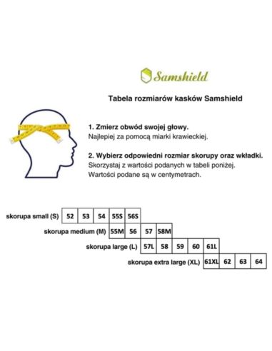 Wkład Premium do kasku SAMSHIELD