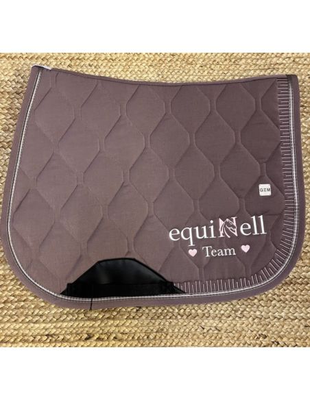 Czaprak skokowy equiNell Team x GEM aubergine-róż