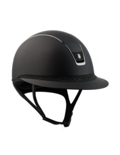 Kask Miss Shield Shadowmatt 2.0 Crystal Fabric black M SAMSHIELD