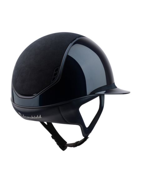 Kask Miss Shield glossy alcantara SAMSHIELD granat